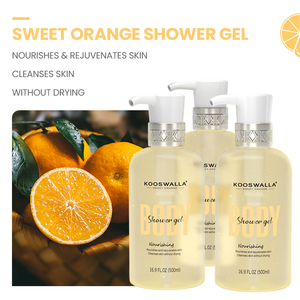 Meilleure usine personnalisée marque privée 500ml <span class=keywords><strong>gel</strong></span> <span class=keywords><strong>douche</strong></span> orange blanchissant riche en VC hommes nettoyant corporel <span class=keywords><strong>hydratant</strong></span> bio pour les femmes - Product Image 2