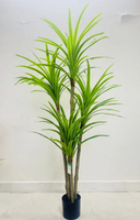 Plante Artificielle Fougère Asperge en Pot, Arbre Vert Artificiel pour la Décoration Intérieure de la Maison, Hôtel, Restaurant, Bureau, Aménagement Paysager, Taille Personnalisée Disponible