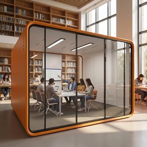 <span class=keywords><strong>Cabine</strong></span> insonorisée mobile pour tests, pod acoustique mobile, <span class=keywords><strong>cabine</strong></span> de réunion modulaire pour bureau - Product Image 6