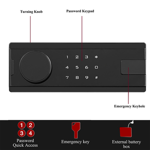 Piccolo armadietto sicuro per riporre oggetti segreti per contanti e portagioie nascosto - Product Image 5