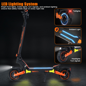 Scooter tout-terrain F3 Plus 1000W haute puissance, autonomie 80 km, vitesse 51 km/h, pour adultes et adolescents, 48V. - Product Image 4