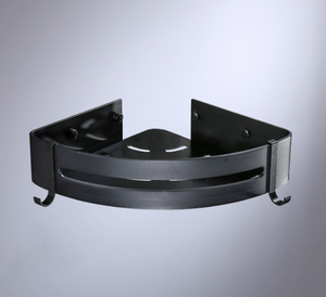 Étagère d'angle de salle de bain triangulaire moderne en acier inoxydable, ensemble de 5 pièces pour hôtel et villa - Product Image 2