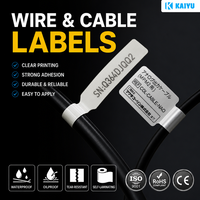 Etiquetas de Identificación de Cables KAIYU, Marcadores de Cables con Certificación CE, RoHS y REACH de Fábrica con 15 Años de Experiencia, para Aplicaciones Eléctricas Globales