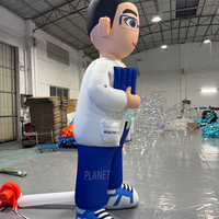 Grande mascotte personnalisable de célébrité d'Internet, docteur gonflable de bande dessinée de publicité extérieure pour le centre commercial