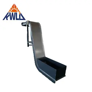 Factory Supply skirt belt Chip Conveyor widely using in coal and food building material conveying