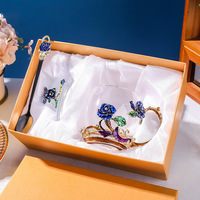 Gobelet en verre à paroi simple avec logo personnalisé, design classique et cuillère, pour usage domestique, fêtes, café, événements et promotion de cadeaux