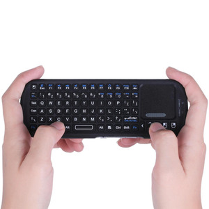 <span class=keywords><strong>Clavier</strong></span> sans fil 2,4 GHz <span class=keywords><strong>avec</strong></span> pavé tactile pour Android TV Box/PC/Tablette/<span class=keywords><strong>PS4</strong></span>/Raspberry Pi 3/HTPC - Product Image 6
