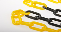 Chaîne de barrière de sécurité en plastique pour parking 6mm 8mm 10mm