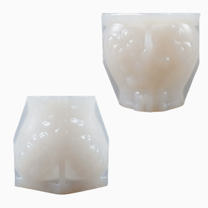 Nuovo Stampo in <span class=keywords><strong>Silicone</strong></span> a Forma di Cuore per Candele, Stampo in <span class=keywords><strong>Silicone</strong></span> per Candele Decorative Fai-da-Te a Forma di Cuore e Mughetto - Product Image 3