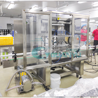 Ligne de production automatique Guanyu, machine de remplissage de liquides, machine de remplissage de boissons, de lait, de parfum, remplisseuse d'eau