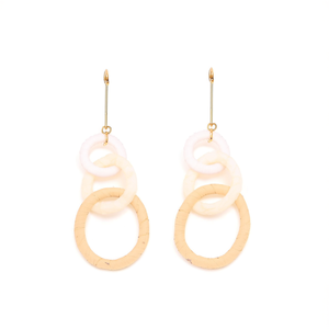 Boucles d'oreilles pendantes tendance E320-E180-0528KQ - Product Image 2