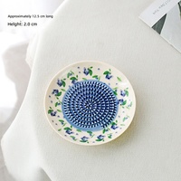 Râpe à gingembre manuelle en porcelaine de style européen vintage, presse-ail, éminceur de fruits, moulin à poivre, hachoir pour aliments pour bébés