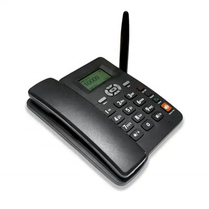 ETS-6588 Teléfono Fijo de Escritorio GSM con Doble Tarjeta SIM, Teléfono Inalámbrico Fijo GSM con Radio FM - Product Image 2