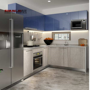 Cabinet In Black And White Lacquer Hight Quality Modern Kitchen Almirah Design Classic - Product Image 2