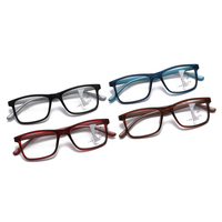 Lunettes de mode PC pour la lecture Grossissement Plastique Unisexe Coloré Optique Cadre Progressif Lunettes de Lecture