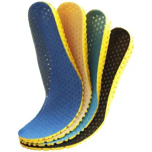 ईवा Insoles सदमे को अवशोषित आर्क समर्थन Cushioning Insoles जूते Plantilla खेल Insoles के लिए दुर्गन्ध सांस जूता पैड