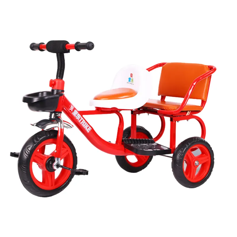 2023 folding 4 in 1 secure pedal plastico triciclo for kids parents push baby tricycle bike