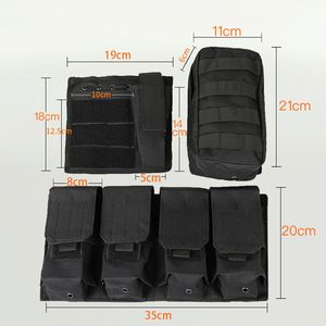 Tactical Game Vest Fashionable Oxford Material <b>Waterproof</b> Feature Zipper Closure Universal Tactical Vest Bag for CS Field - Product Image 6