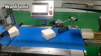 Machine à découper les sandwichs à ultrasons Wanlisonic, coupe-aliments à ultrasons avec lame en titane