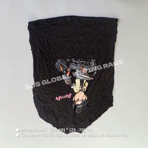 Trapos de Algodón de Colores Reutilizables para Limpieza, Diseñados para Mantenimiento en Talleres de Fabricación - Product Image 3