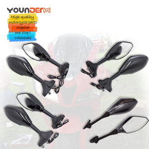 Dòng Xe Đạp Thể Thao Gương Bên Xe Máy Tích Hợp Tín Hiệu Rẽ, Gương Bên Xe Máy Sợi Carbon Cho Suzuki Yamaha - Product Image 6