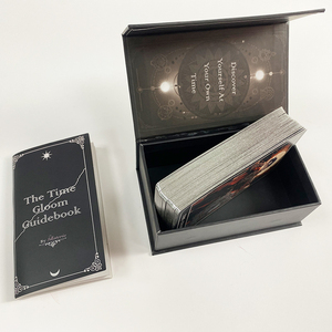 Tùy chỉnh bạc mạ vàng cạnh Tarot thẻ bán buôn vui in ấn logo khẳng định boong Tarot thẻ với sách hướng dẫn - Product Image 6