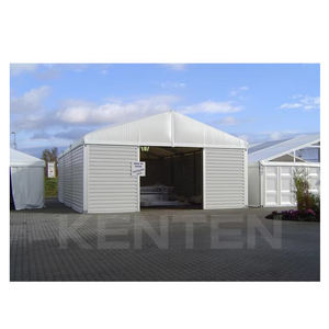 Металлический сборный цех, сверхпрочный склад, модульный тент для использования на открытом воздухе, временная мастерская, промышленное складское помещение - Product Image 1