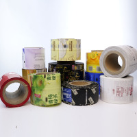 Étiquettes en film thermorétractable en plastique durable imprimées en héliogravure avec logos, formes personnalisées, épaisseur 0,03-0,05 mm pour l'emballage des boissons