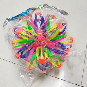 Magic Stretch Ball Toy Deformable Flower Ball Expandable Contractible Elastic <b>Outdoor</b> Catch <b>Throw</b> Ball Educational Fidget Toy - Product Image 5