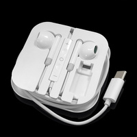 Harga Grosir Pabrik Headset Earphone Kabel 3.5mm Type-c 8pin untuk PC Komputer Game Musik, Dapat Disesuaikan untuk Ponsel