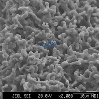 Poudre d'aimant de poudre de fer fin de 5 microns à bas prix