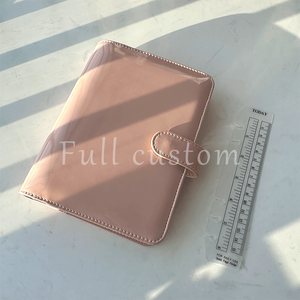 Classeurs de budget A6 personnalisés de luxe, brillants, pour la gestion des finances domestiques, classeurs de budget Macaron - Product Image 4