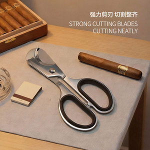 Cortador de Cigarros de Doble Cuchilla de Acero Inoxidable, Forma de Barra, Manual y Duradero, para Accesorios de Cigarros - Product Image 3