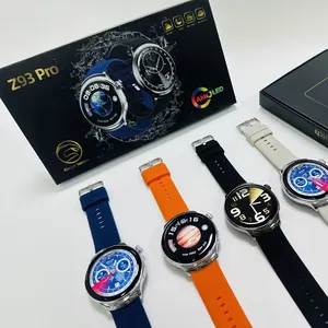 ราคาถูกขายส่งGT4 สมาร์ทนาฬิกาZ93pro HW GT4 Series 1.53นิ้วAMOLED Rdfit APP hombre Reloj Inteligenteสมาร์ทนาฬิกาสําหรับชาย