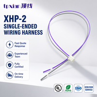 Kabel Harness JST XHP-2 2 Pin Kustom dengan Pitch 2.5mm, Konektor XH2.54 untuk Perakitan Kabel Sinyal Sensor Perangkat Elektronik