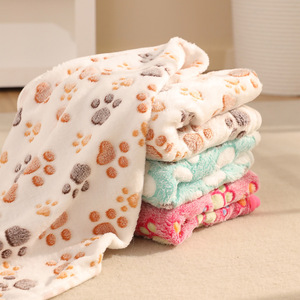 Couverture pour chien de qualité supérieure super douce et moelleuse Tapis pour animaux de compagnie Jeté en molleton de flanelle mignon pour chiot chien chat multicolore - Product Image 3