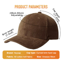 Gorra de Béisbol de Lujo Original con Logotipo Bordado y Cierre a Presión de Cobre, Diseño Personalizado de Moda, Proveedor Chino, para Hombre