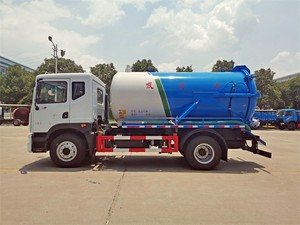 Nouveaux camions de nettoyage de canalisations à jet d'eau haute pression à 6 roues et 6 pneus, modèle 2025, fabriqués en Chine - Product Image 4