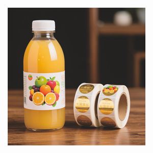 Chuyên nghiệp phản chiếu Logo vòng tròn Vinyl in ấn nhãn dán - Product Image 5