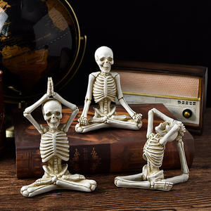 Calavera personalizada no Hear See Speak No Evil Figuritas Conjunto <span class=keywords><strong>de</strong></span> tres <span class=keywords><strong>esqueleto</strong></span> <span class=keywords><strong>humano</strong></span> estatua <span class=keywords><strong>de</strong></span> calavera <span class=keywords><strong>de</strong></span> juguete decoración decorativa <span class=keywords><strong>de</strong></span> Halloween - Product Image 6