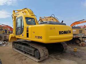 High Quality Japan Digger Machine PC200-6 PC200-7 Komatsu Used Excavator for Sale - Product Image 3