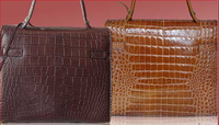 DERFLEX Cuir Artificiel Stable et Fiable Nouveau Cuir à Motif Crocodile Cuir PU Artificiel pour Sacs