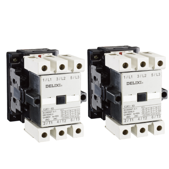 Delixi CJX1 9A 12A 16A 22A 32A 38A 45A 63A 75A 85A 110A 140A 170A 205A 250A 300A 400A 475A AC Contactor 220V 380V 660V 1000V