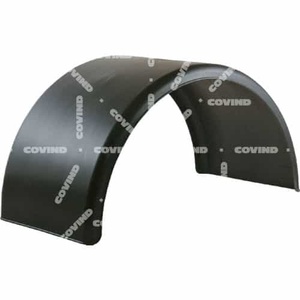 Garde-boue arrière Covind RH/LH A=1270 mm B=440 mm H=580 mm S=1900 mm Modèle TPL/430 Convient aux camions et remorques universels - Product Image 1