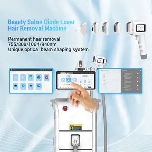 Alpha3 Diode Laser 808 755 1064 Macro Channel Diode Laser Hair Removal Machine 808nm