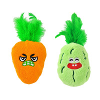 Nouvel Arrivage Jouets en Peluche Thème Fruits du Zhejiang - Poupées Chat/Chien Maïs, Brocoli, Oignons Verts ; Modèles de Jouets Interactifs et Créatifs