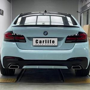 Accesorios de coche para <span class=keywords><strong>BMW</strong></span> serie 5 F10, mejora G30 Lci M tech, piezas con campana, guardabarros, faros delanteros y traseros - Product Image 4