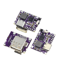 Type-C USB 5V 3.1A Boost Converter Step-Up Power Module IP5310 Mobile Power Bank Accessories With Switch LED Indicator