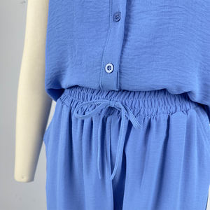 ชุดสองชิ้นของผู้หญิงเสื้อซับในแขนค้างคาวแบบลำลองสีตาข่ายสไตล์ยุโรปและสหรัฐอเมริกา - Product Image 6