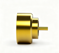 Connecteur RF mâle SSMP (M) JHD5-S1 scellé au verre avec coque en alliage Kovar, impédance 50 ohms, mini-passage coaxial étanche
